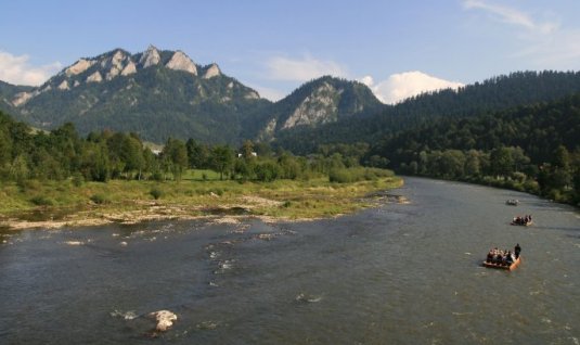 Rafting pa Dunajec elven