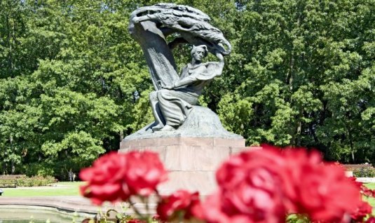 Chopin-monumentet i Warszawa