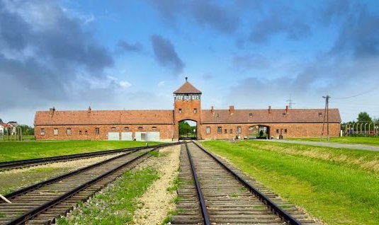 Den tidligere konsentrasjonsleiren Birkenau