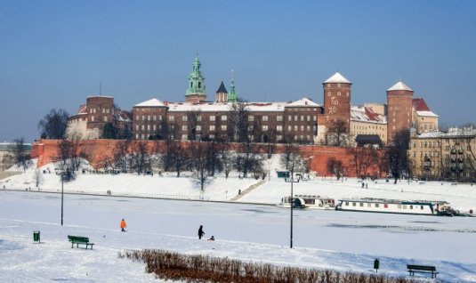 Wawel-slottet i Krakow